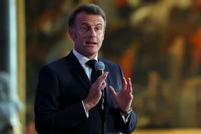 Image for Satellites, nuclear power on agenda as Macron visits Vietnam next week