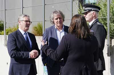 Image for UK police charge man over Liverpool car collision that hurt dozens