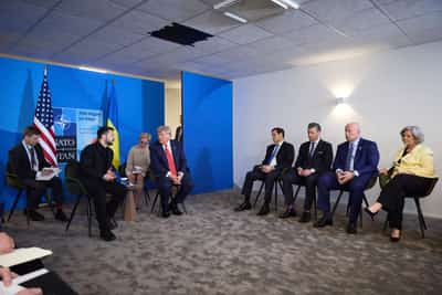 Image for Europeans to back Zelenskiy in Washington as Trump presses Ukraine deal