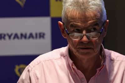 Image for Ryanair will consider cancelling flights if jet fuel supply disrupted from June, CEO says