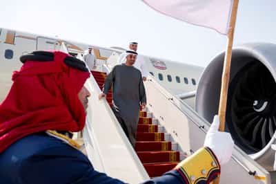 Image for UAE president's Gulf tour seeks coordination after Israeli attack in Doha, adviser says