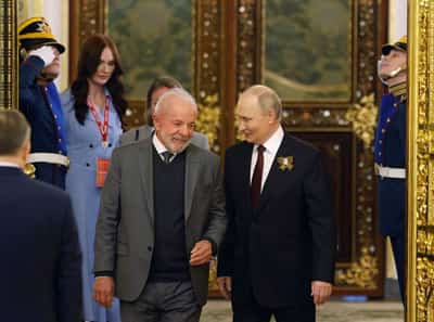 Image for Brazil's Lula asks Putin to attend talks with Ukraine