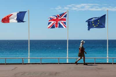 Image for UK and France must end dependency on US and China, Macron warns