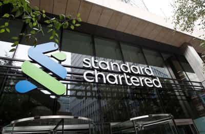 Image for StanChart's first-quarter profit jumps 17%, beats estimates