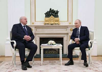 Image for Lukashenko says Putin has a proposal for Ukraine that Trump is familiar with