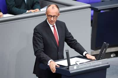 Image for Germany's Merz accuses Putin of murder and trying to destabilise West