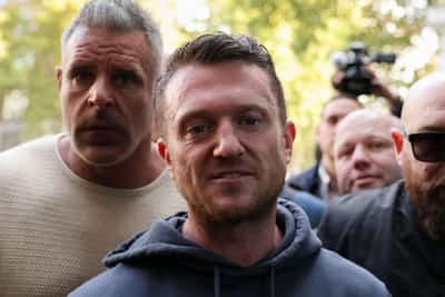 Image for UK anti-Islam activist Tommy Robinson thanks Musk after being cleared of terrorism charge