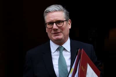 Image for At NATO, UK's Starmer pledges increase in defence spending to 5%