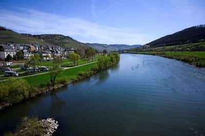 Image for Germany begins trials to reopen Mosel river to shipping after accident damaged lock