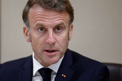 Image for France making own assessment of Iranian nuclear damage, Macron says
