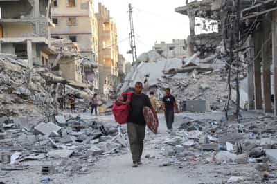 Image for Trump says Gaza war has ended; Israel awaits release of hostages