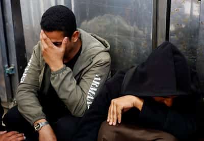 Image for Israeli strike kills at least six at Gaza police checkpoint, medics say