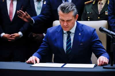 Image for US not expanding military objectives in Iran, Hegseth says