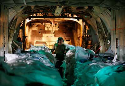 Image for From Gaza to South Sudan, private firms deliver aid and face questions