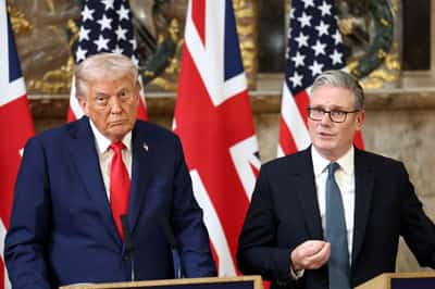 Image for Trump accuses UK PM Starmer of 'big mistake' on Diego Garcia air base deal