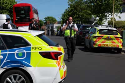 Image for UK police arrest man after two people stabbed in north London, Times reports
