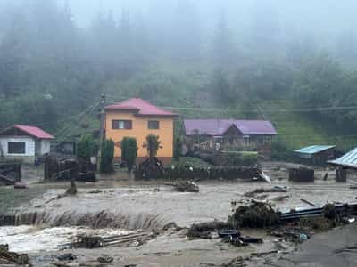 Image for Floods in Romania kill three, hundreds evacuated
