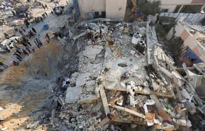 Image for Palestinian death toll from Israeli military offensive in Gaza surpasses 60,000