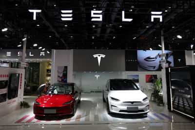 Image for Tesla's China-made EV sales extend gains despite industry slowdown