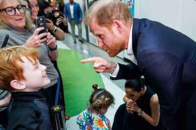Image for Britain's Prince Harry speaks of struggles of fatherhood on Australia tour