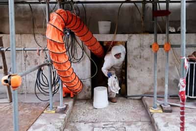 Image for Lasers turn back time on Rome’s Column of Marcus Aurelius