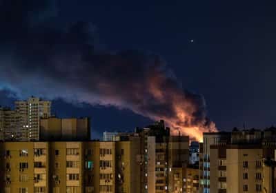 Image for Emergency crews complete work after mass Kyiv attack, 25 dead