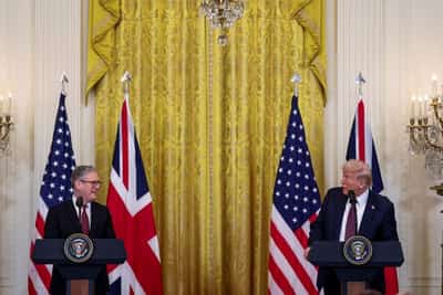 Image for UK's Starmer, Trump to work on economic deal with AI at its core