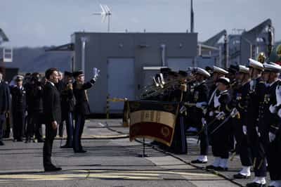 Image for Macron says France will increase size of its nuclear arsenal