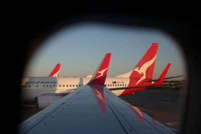 Image for Australia's Qantas boosts Europe flight as demand climbs due to Mideast war