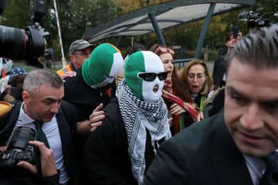 Image for Member of Irish rap group Kneecap has his UK terrorism prosecution thrown out