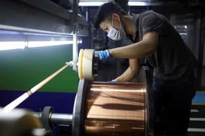 Image for Copper climbs with tight stocks, demand in focus
