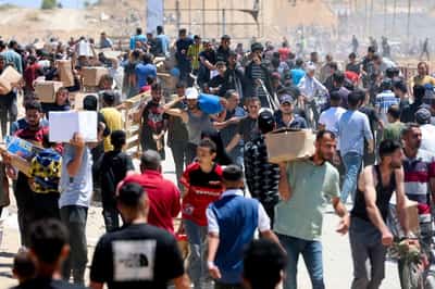 Image for Exclusive-US mulls giving millions to controversial Gaza aid foundation, sources say