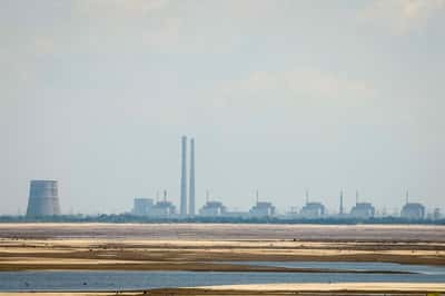 Image for Ukraine's Zaporizhzhia nuclear plant briefly loses external power on Chornobyl anniversary