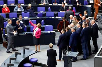 Image for Analysis-Isolated and fearing a ban, Germany's far-right tones down the rhetoric