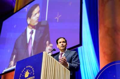 Image for US will not sanction Russia yet, Rubio tells Politico