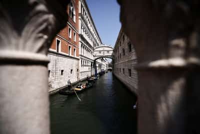Image for Bezos' Venice wedding party moved to isolated area on security concerns