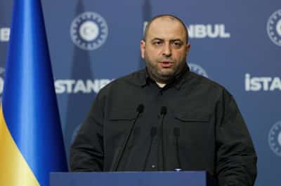 Image for Top Ukrainian negotiator says talks with US to continue in Davos