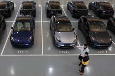 Image for Tesla's September China-made EV sales rise 2.8% year on year