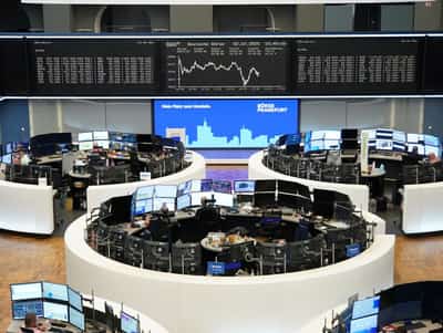 Image for European shares advance as markets take US jobs data in stride