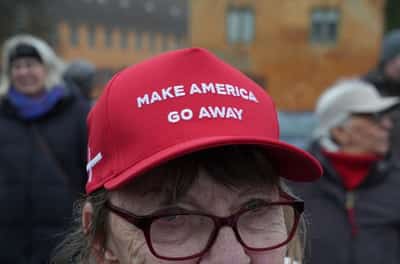 Image for 'Make America Go Away' red caps become symbol of defiance in Greenland standoff
