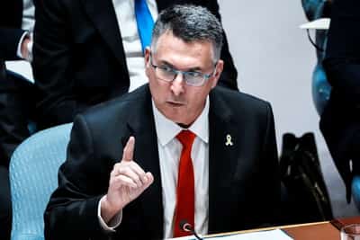 Image for Israeli Foreign Minister Saar says there will not be a Palestinian state