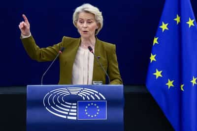 Image for EU's von der Leyen says she welcomes Trump's Gaza peace proposal