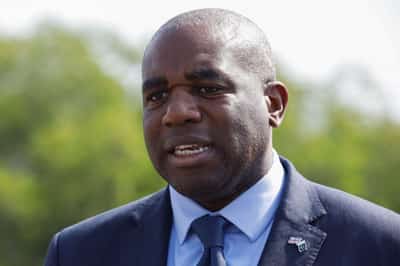 Image for UK foreign minister Lammy 'deeply saddened' by India plane crash