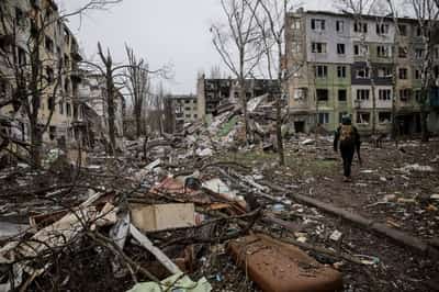 Image for Kremlin says Ukraine conflict has evolved into a much wider confrontation with the West