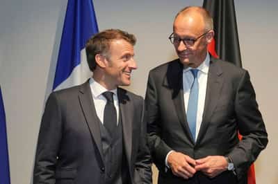 Image for Merz urges France to stick to deal on joint fighter jet project