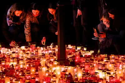 Image for Czechs, Slovaks mark Velvet Revolution with protests in defence of democratic values