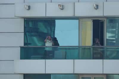 Image for UK urges citizens in Gulf states to shelter after missile attacks