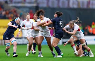 Image for Rugby-Rampant England beat Scotland to reach World Cup semis and break wins record
