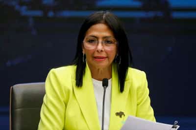 Image for Delcy Rodriguez formally sworn in as Venezuela's interim president