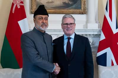 Image for UK's Starmer, Oman's sultan agree to deepen ties in energy, defence and tech